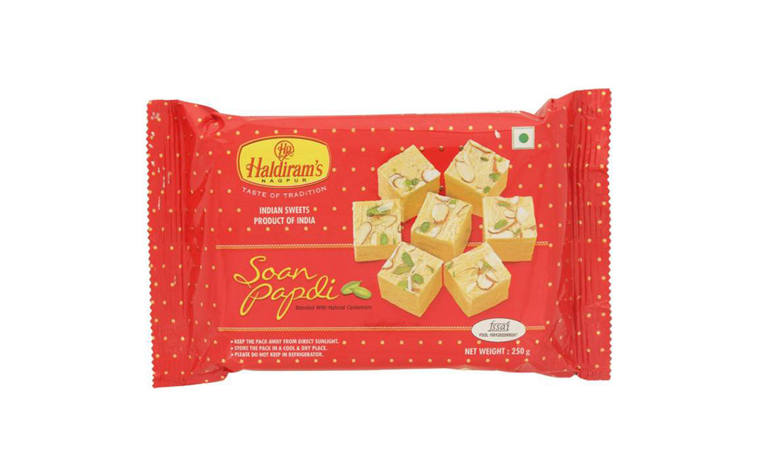 Haldiram's Nagpur Soan Papdi    Pack  250 grams